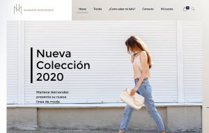 pagina web marlene hernandes design