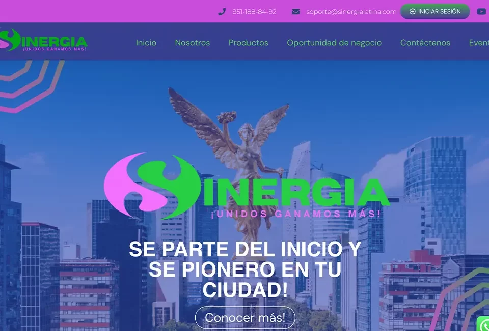 pagina web para multinivel